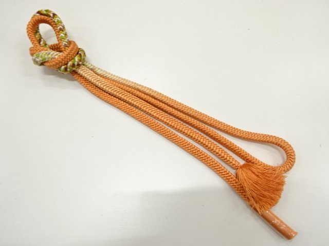 JAPANESE KIMONO / HANDTIED OBIJIME CORD